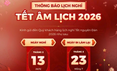 Thông Báo Nghỉ Tết 2026