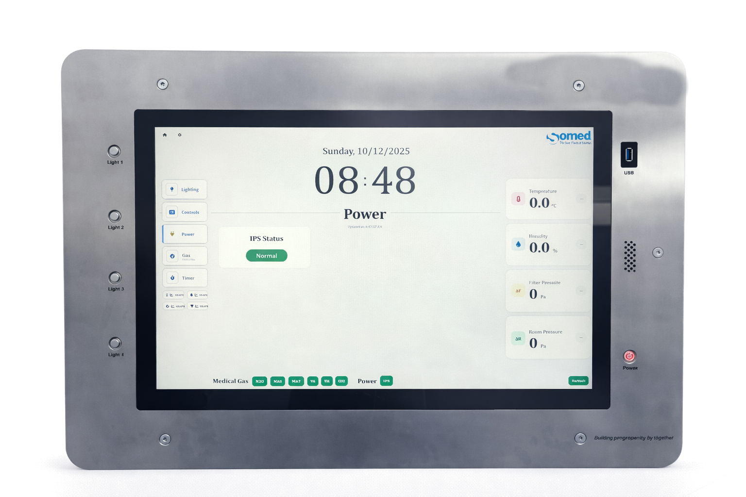 Bảng điều khiển LCD SOMED với giao diện thông minh