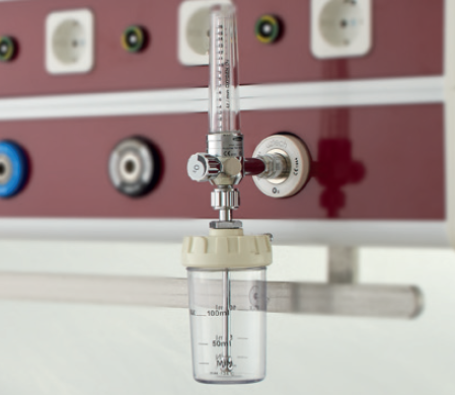 Bộ tạo ẩm và điều chỉnh lưu lượng SOMED FLSMO4SG với thang đo polyamide